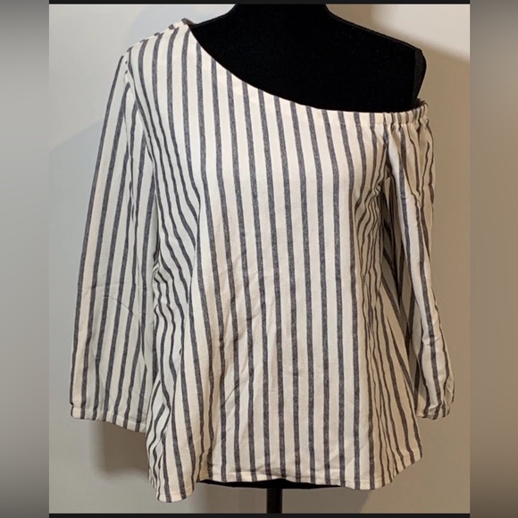 Banana Republic Tops - Banana Republic Women's Medium Top One Shoulder Beachy Nautical Vacation Breezy